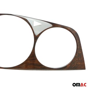 Mercedes-Benz W123 Speedometer Frame - Omac - 1 Pc - Walnut - '75-'86